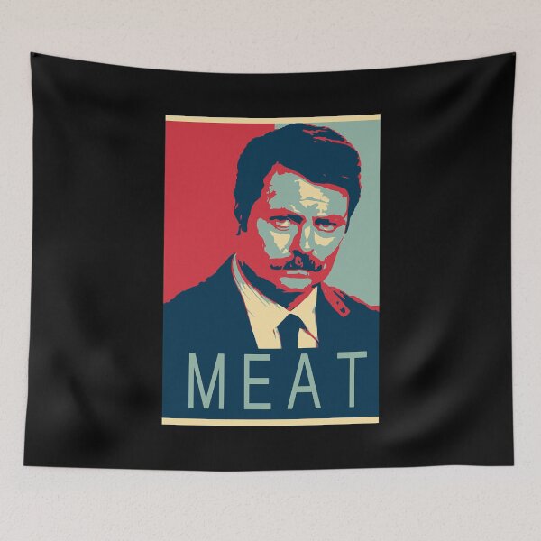 Item preview, RON SWANSON MEAT designed and sold by ParksRecFunny.