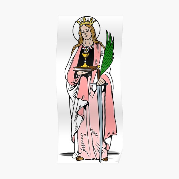 ST. BARBARA Poster