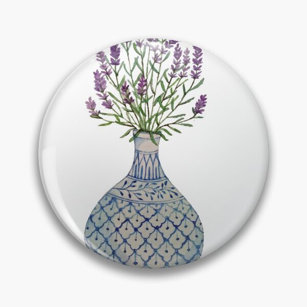 Artikelvorschau, Lavendel in blauem Porzellan entworfen und verkauft von Zainiamin.