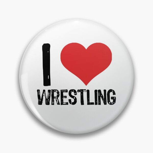 Item preview, I Love Wrestling designed and sold by The "I Love Everything" Shop.