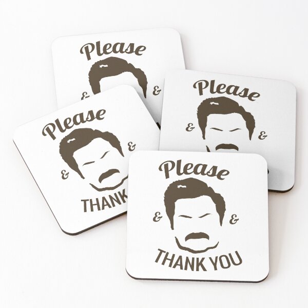 Item preview, Ron Swanson - Please and Thank you designed and sold by ParksRecFunny.