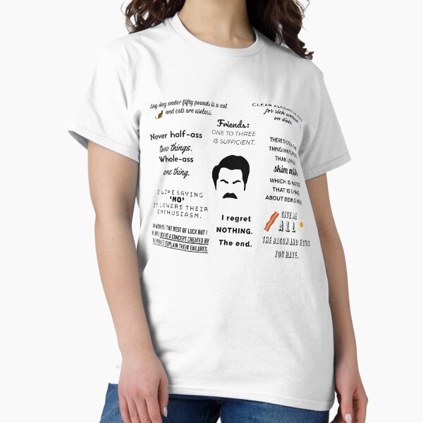 Artikel-Vorschau von Ron Swanson - Zitate, designt und verkauft von ParksRecFunny.