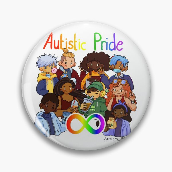 Item preview, Autistic Pride Illustration by Autism Sketches designed and sold by AnoukVitte.