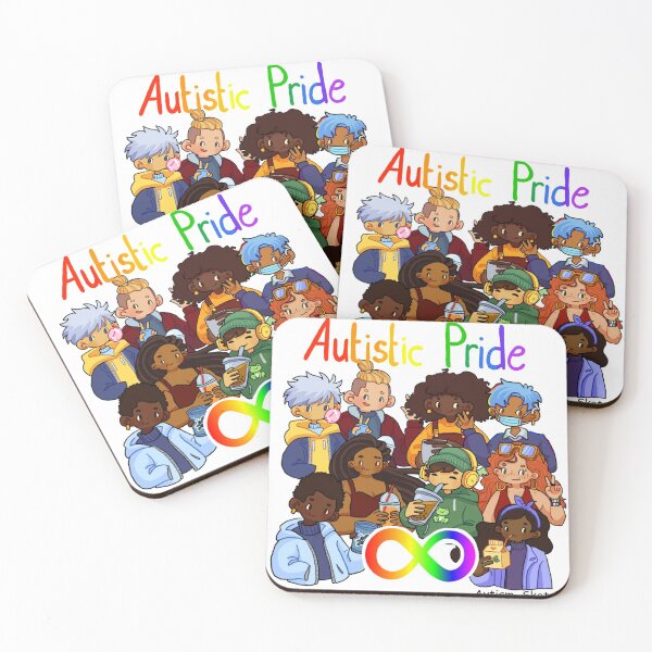 Artikelvorschau, Autistic Pride Illustration entworfen und verkauft von AnoukVitte.