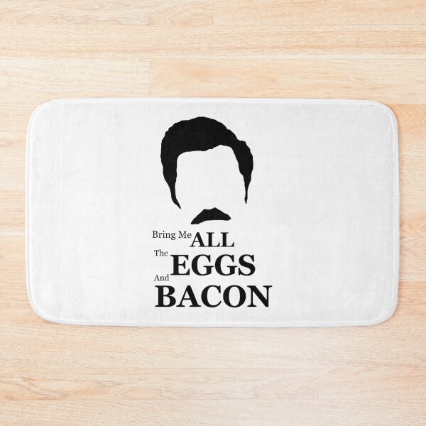 Item preview, Ron Swanson (Eggs & Bacon) designed and sold by ParksRecFunny.