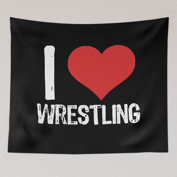Item preview, I Love Wrestling designed and sold by The "I Love Everything" Shop.