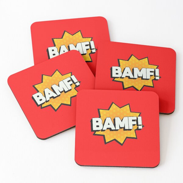 Item preview, BAMF and Badass Speech Bubble Popular Ao3 Tags designed and sold by mLoyal.