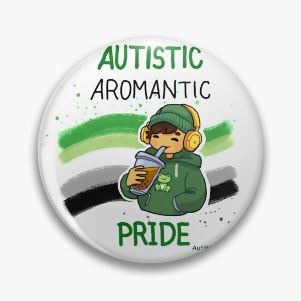 Item preview, Autistic Aromantic Pride  designed and sold by AnoukVitte.