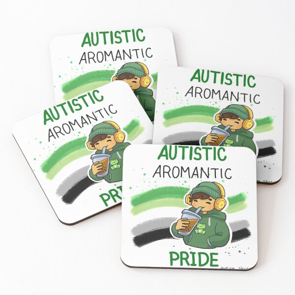 Item preview, Autistic Aromantic Pride  designed and sold by AnoukVitte.