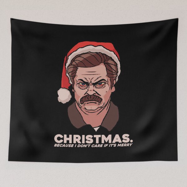 Item preview, Ron Swanson Christmas designed and sold by ParksRecFunny.