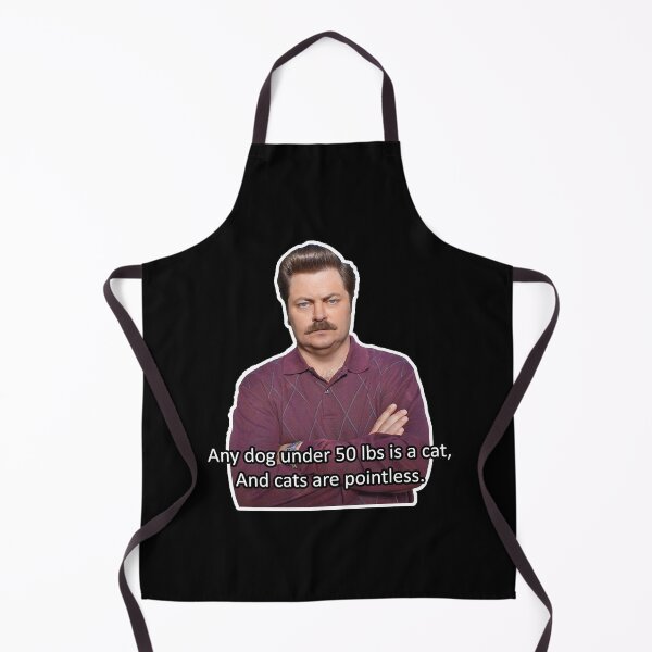 Item preview, Ron Swanson Hates Cats designed and sold by ParksRecFunny.