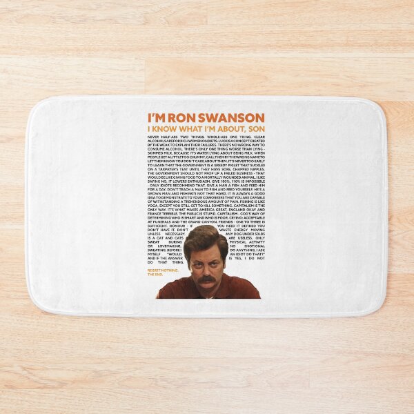 Item preview, Ron Swanson Quotes Design designed and sold by ParksRecFunny.
