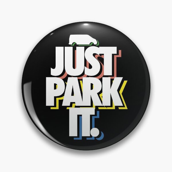 Item preview, vanlife: Just Park It. designed and sold by robnoble.