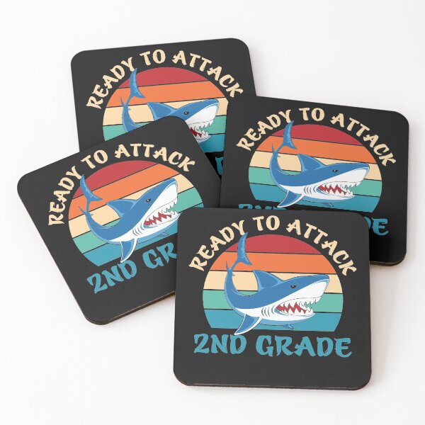 Item preview, Ready to attack 2nd grade shark vintage designed and sold by anthonybarr1205.