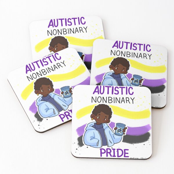 Artikelvorschau, Autistic Nonbinary Pride entworfen und verkauft von AnoukVitte.