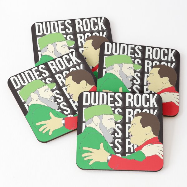 Item preview, Dudes Rock: Fidel Castro and Hugo Chavez designed and sold by RevolutionInPaint.
