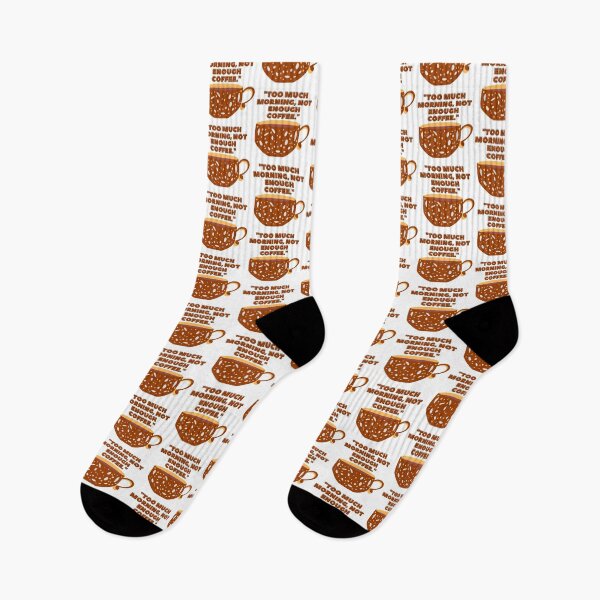 Item preview, “Too much morning, not enough coffee” - coffee design designed and sold by priyankajustine.