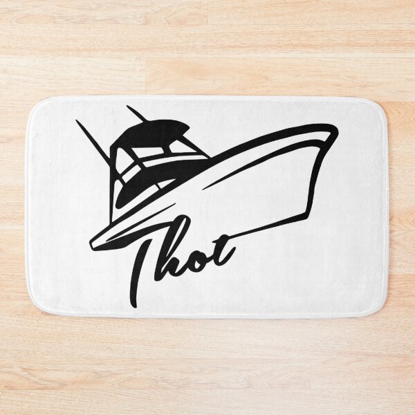 Item preview, thot yacht sticker, yacht club designed and sold by MagicatcoArt.