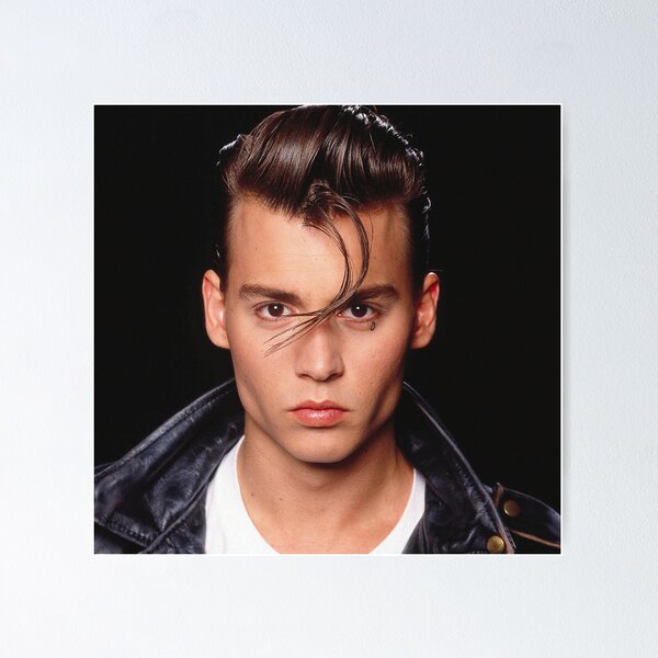 young johnny depp Poster