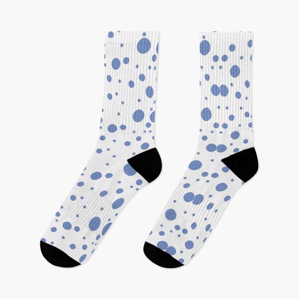 Item preview, blue bubble shapes abstract pattern designed and sold by Y2AA.
