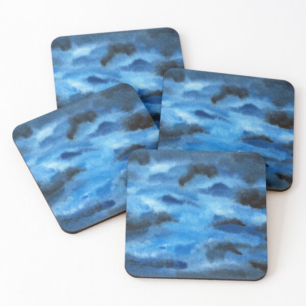 Item preview, Blue Galaxy Abstract Painting Design designed and sold by galleasstudio.