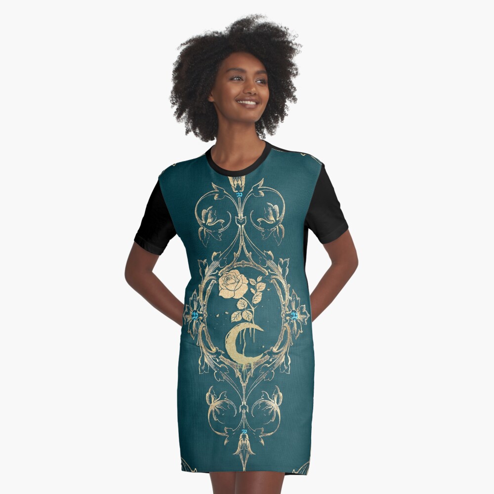 Artikel-Vorschau von T-Shirt Kleid, designt und verkauft von ArtStyleAlice.
