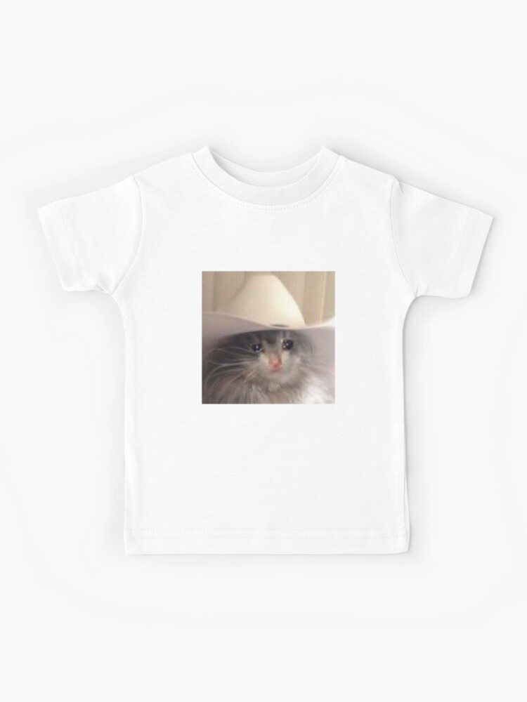 sad cat shirt