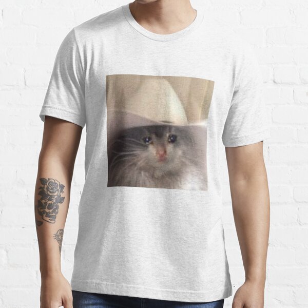 Sad cat t clearance shirt