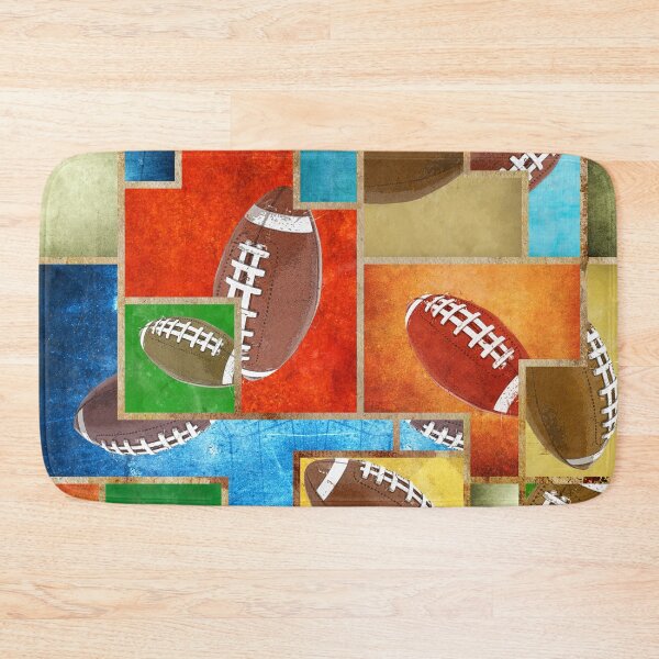 Item preview, American Football Geometric Pattern designed and sold by k9printart.