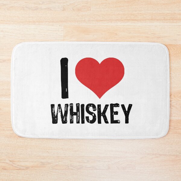 Item preview, I Love Whiskey designed and sold by The "I Love Everything" Shop.