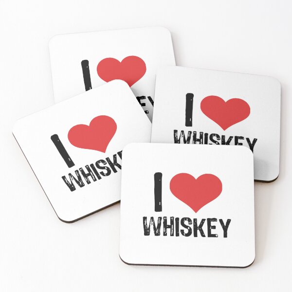 Item preview, I Love Whiskey designed and sold by The "I Love Everything" Shop.