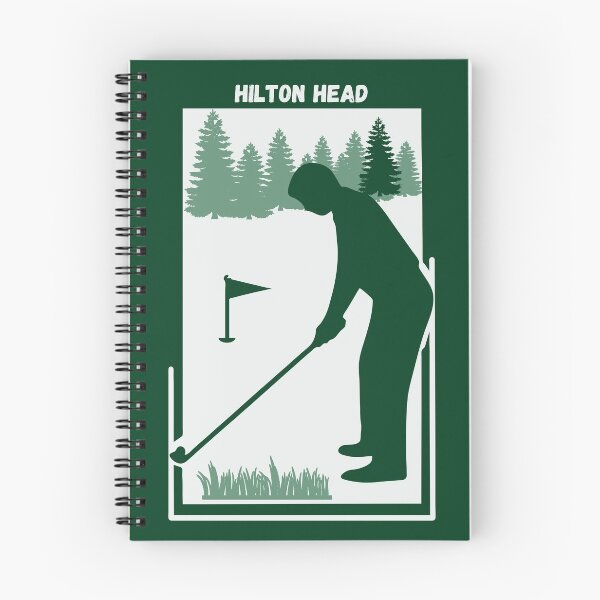 Item preview, Hilton Head in South Carolina - Golf Course Trip Green Vintage Style Poster designed and sold by Vintage-TM.