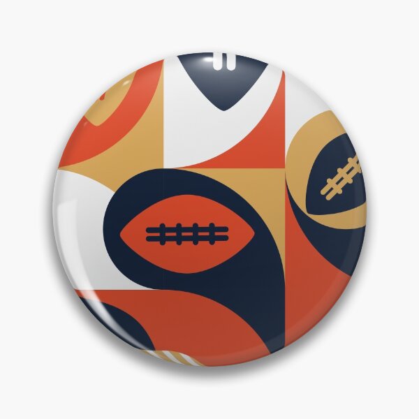 Item preview, American Football Geometric Pattern designed and sold by k9printart.