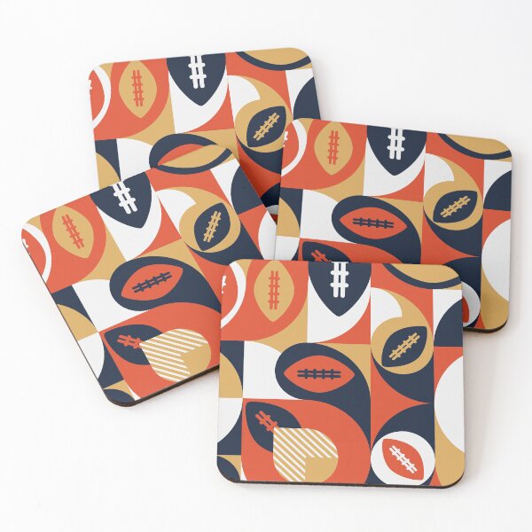 Item preview, American Football Geometric Pattern designed and sold by k9printart.