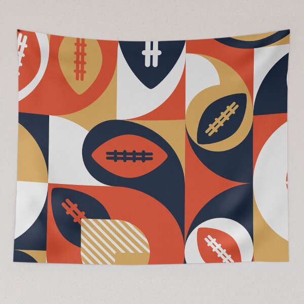 Item preview, American Football Geometric Pattern designed and sold by k9printart.