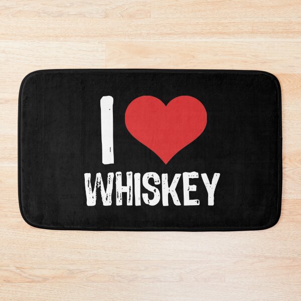Item preview, I Love Whiskey designed and sold by The "I Love Everything" Shop.