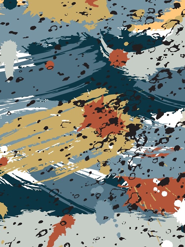 Thumbnail 4 of 4, iPhone Case, Pattern with splashes designed and sold by Vasmilart.