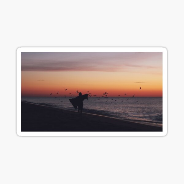 Beach Sunrises iii Sticker