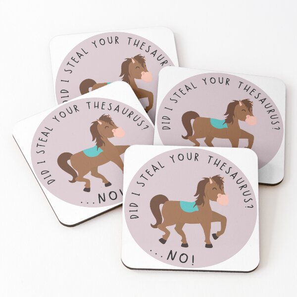 Item preview, Did I steal your thesaurus - Animal pun designed and sold by The Agreeable Raven.