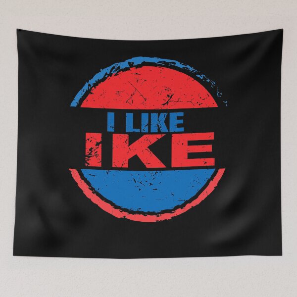 Item preview, Dwight Eisenhower Campaign Eisenhower fan designed and sold by merrittdemareej.
