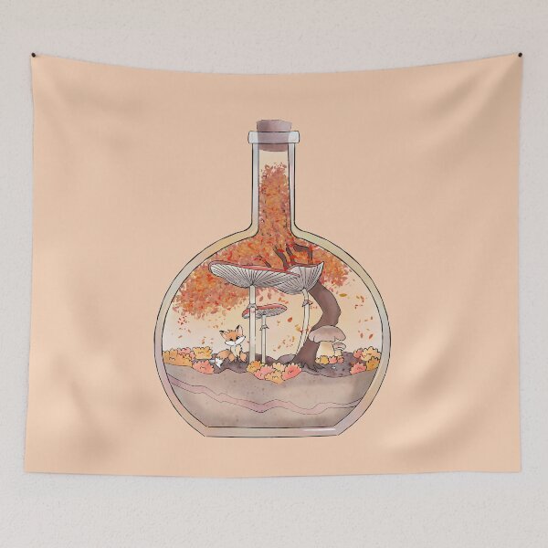 Item preview, Fox in a bottle designed and sold by Tea-Kup.