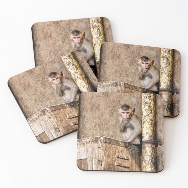 Item preview, Crab-eating macaque  designed and sold by troianifabrizio.