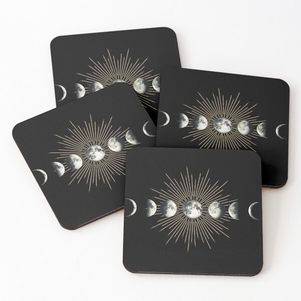 Item preview, Moon Phases Star Burst designed and sold by DarkstarDesign.