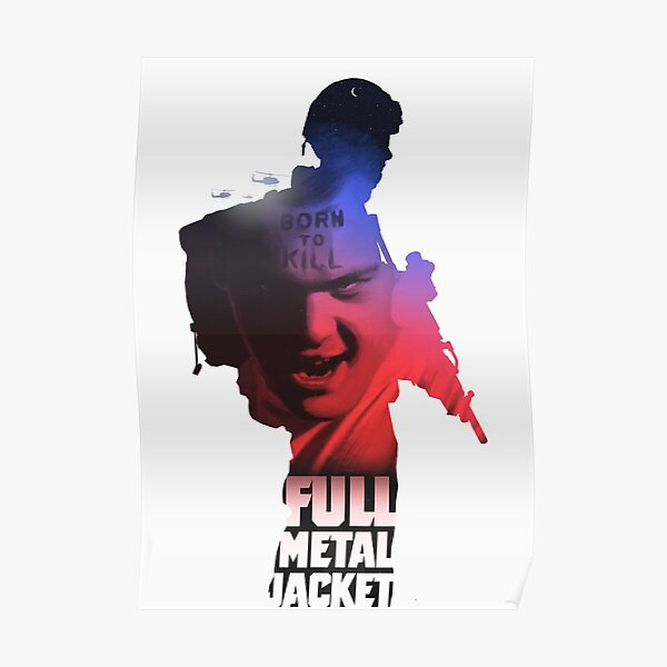 Full Metal Jacket Poster Art Poster