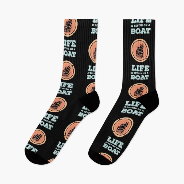Item preview, LIFE is better on a BOAT Epic MOTTO for the Sea Captains designed and sold by Naumovski.