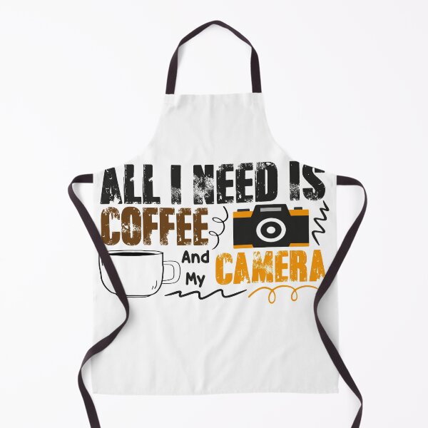 Item preview, All I Need is Coffee and My Camera funny design gift for photographers who love coffee designed and sold by PODI-Art.