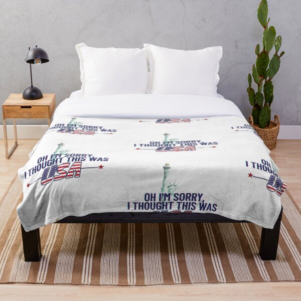 Item preview, OH I'M SORRY, I THOUGHT THIS WAS AMERICA - USA designed and sold by AV designs.