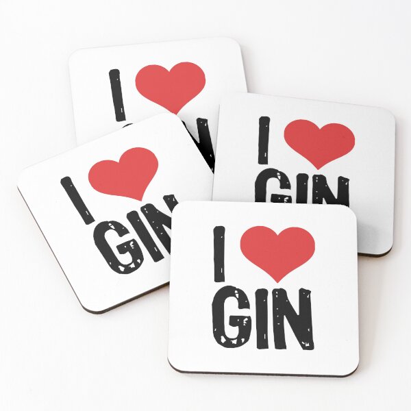Item preview, I Love Gin designed and sold by The "I Love Everything" Shop.