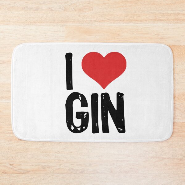 Item preview, I Love Gin designed and sold by The "I Love Everything" Shop.