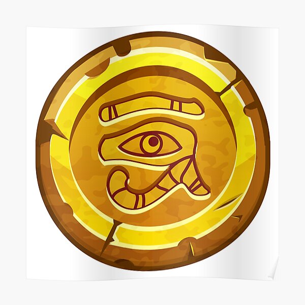 Ancient Egypt Amulet Posters Redbubble